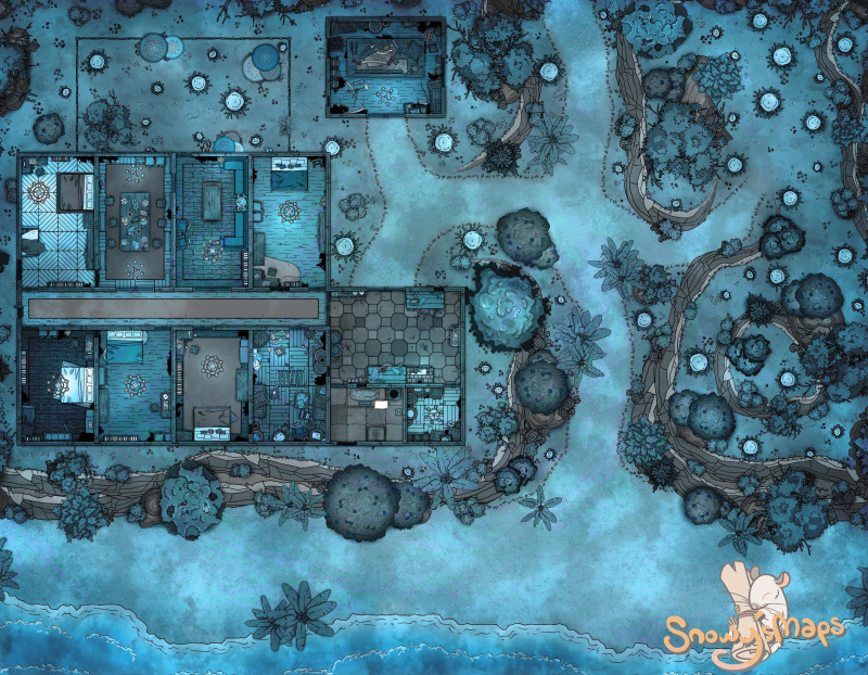 [45x35] Restorative Party Mansion Phase 2 Fey