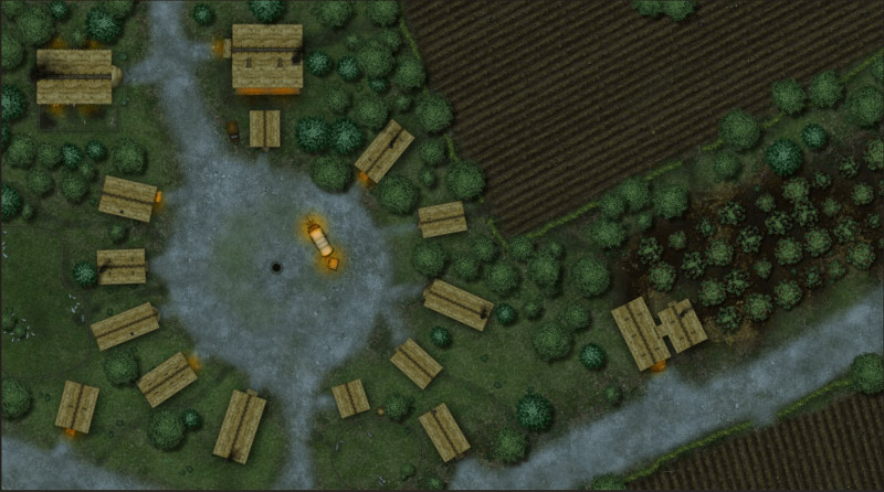 The small village of Wilthearth Burns! Links to HD