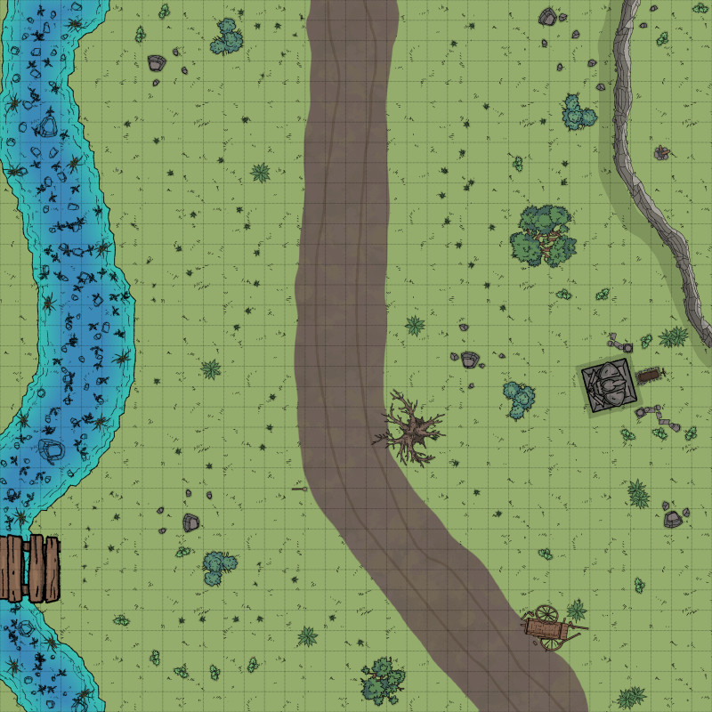 Progression of map quality over the course of my 3 year campaign. (2 years using dungeondraft)