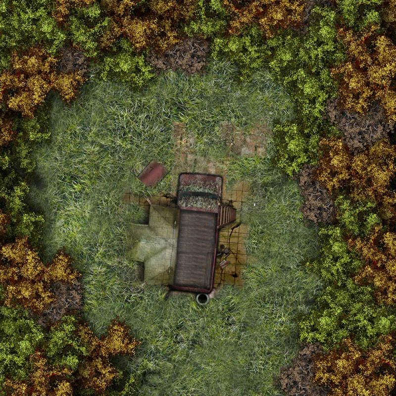 22 Free Post-Apocalyptic Battlemaps for Survival & Wasteland RPG Campaigns [Link in comments]