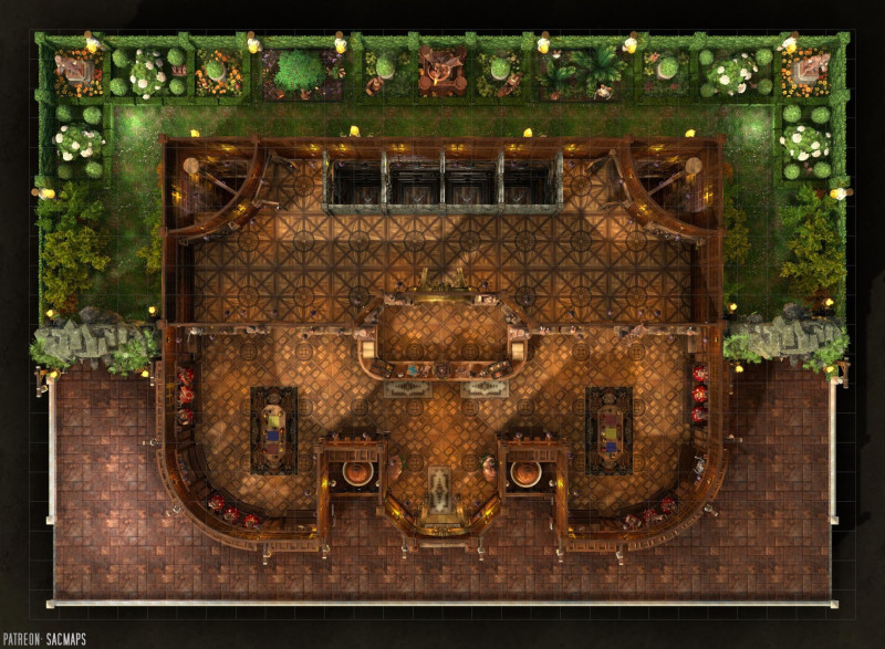 Welcome to the Chocolate Cakery - a place of pure chocolate and joy! Just don't go poking around the Factory Floor... got it? {The Chocolate Cakery (30x22) - Free day & night maps plus hundreds more!}