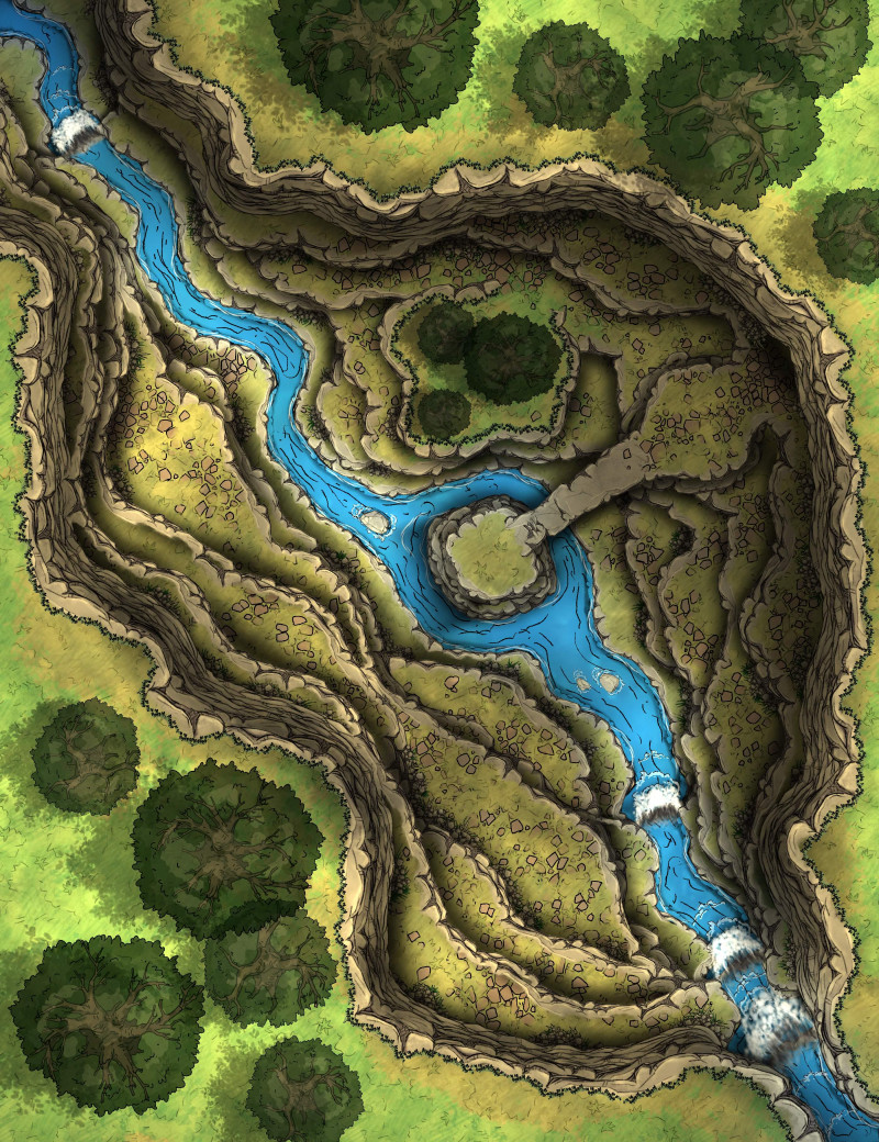 Random Encounter | Gulch [40 x 52]