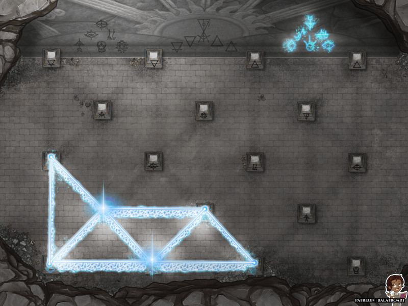 The Trials of the halls of runes had many puzzle chambers, most parties never had to worry about the others beyond it. Or anything at all ever again.