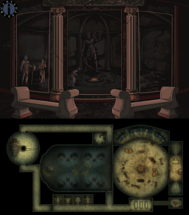 Caverns of Thracia: Dungeon Level 3A