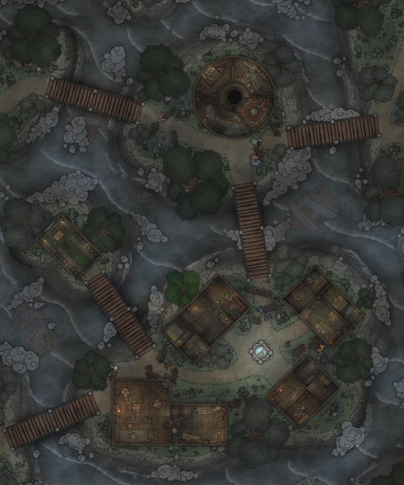 FULL FREE Battlemap Library (1000+ Maps, 4 years Snowy's Maps Anniversary) + VTT Modules