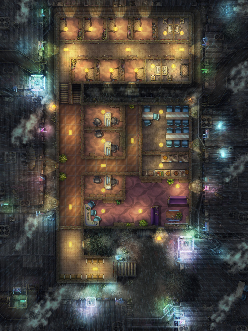 Scifi City Slums Orphanage (EA)