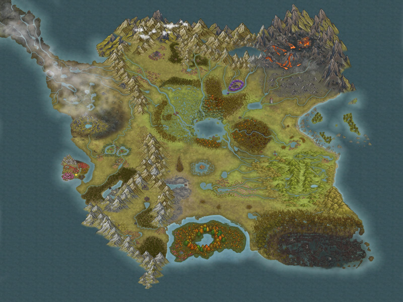 Made a map of a nation, feedback please