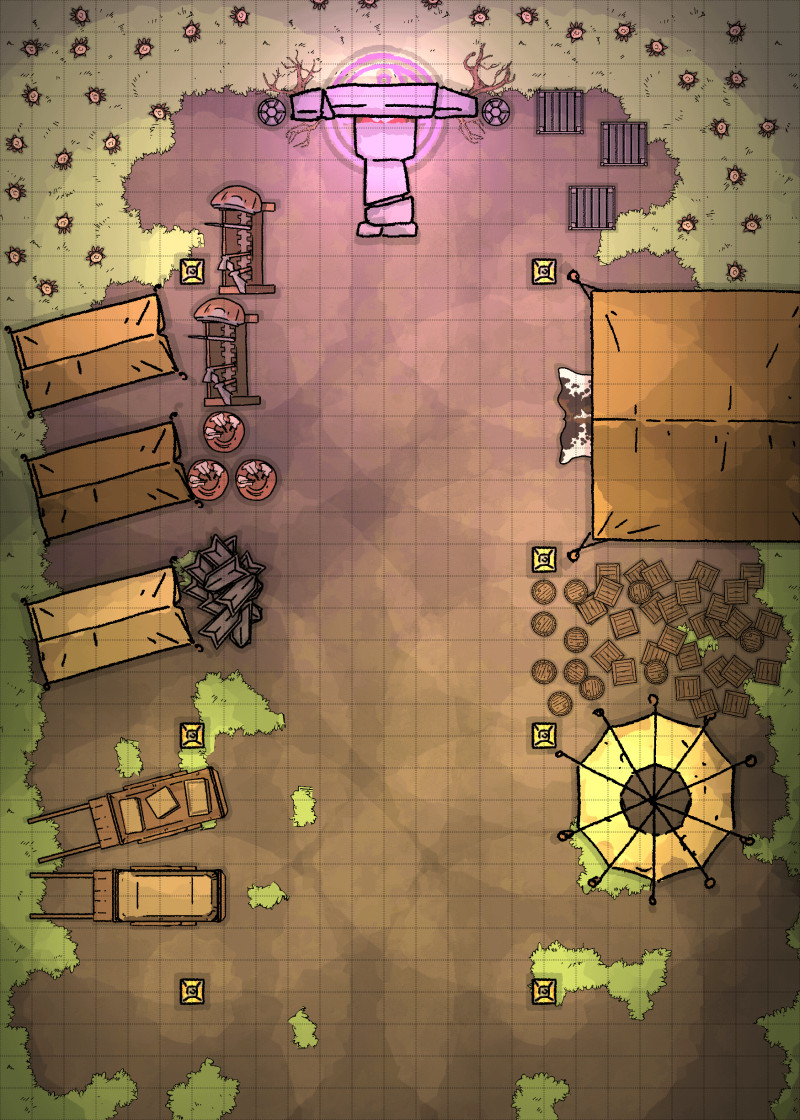 Progression of map quality over the course of my 3 year campaign. (2 years using dungeondraft)
