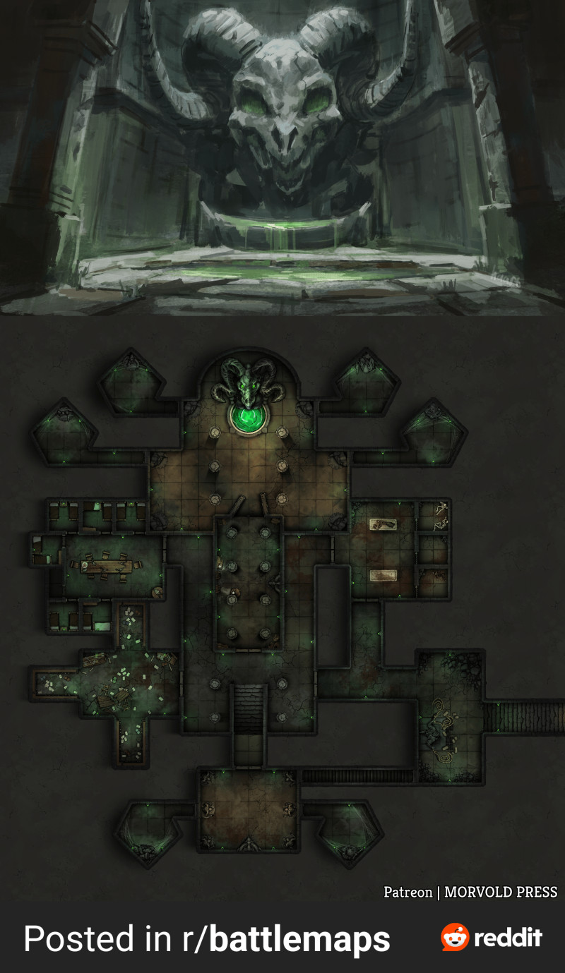 Temple of Orcus [34 x 35]