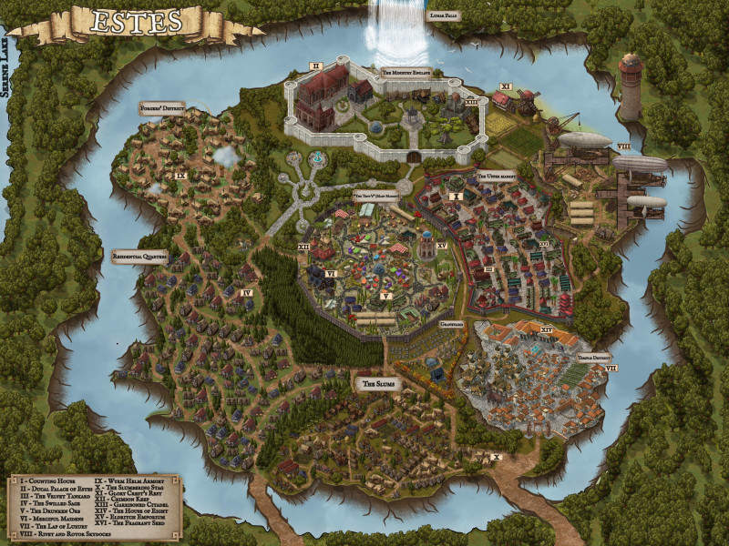 First full City, follow up to first regional map!