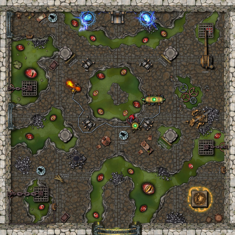 Out of the Abyss: Pudding King Finale Encounter (Throne Room)