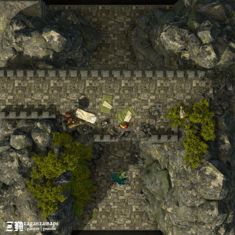 Ancient Gate [20x20] - multiple variants