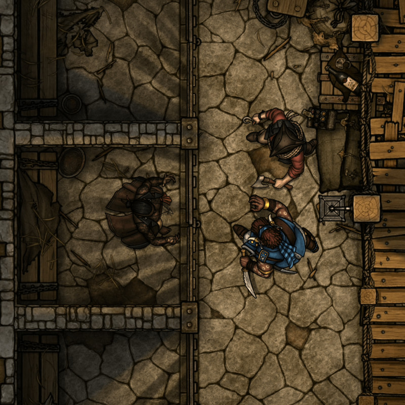 [OC] Pirate Lair 52x64 by Forgotten Adventures