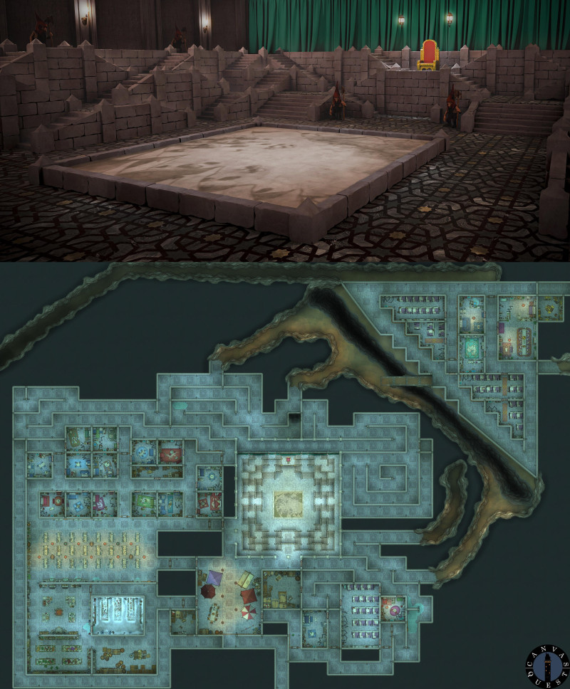 The Lost Caverns of Tsojcanth: Map Pack