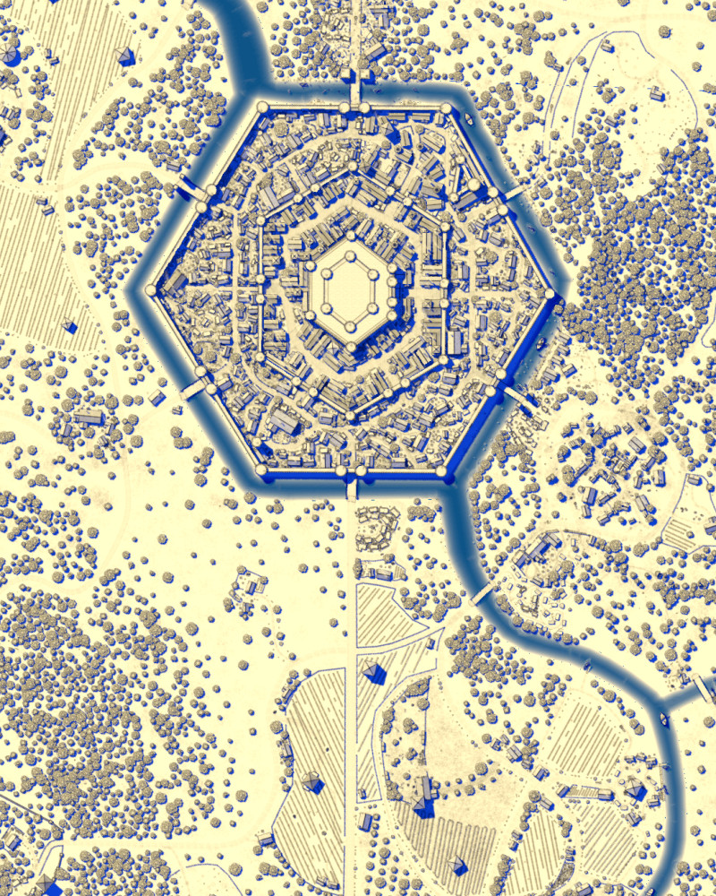 I heard you like hexagons - This is the City of Bramston