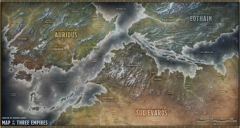 [OC] [FREE] The Three Empires - Detailed 12-Variant Map Pack by Stoneward13, made by hand (Roman, Norse/Viking, & Mediterranean Themed)