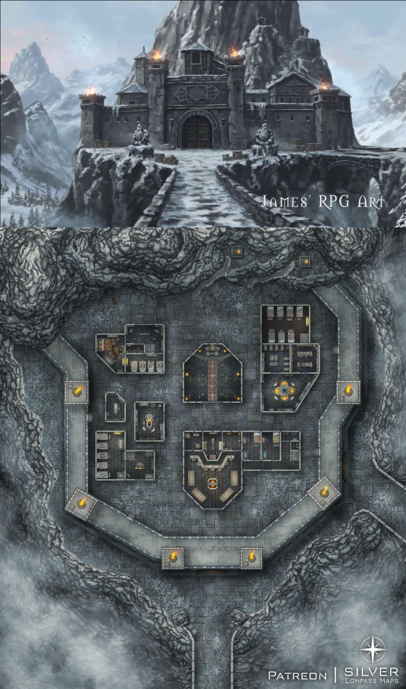 Dwarven Mountain Outpost