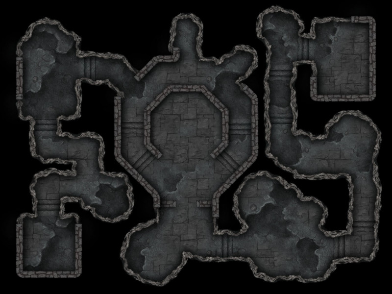 3 Dungeon Templates (Linis in Image captions)