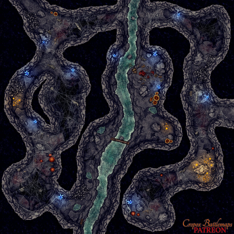 Two Maps, One Big Adventure: Spider-Infested Mine & Spider-Infested Cave
