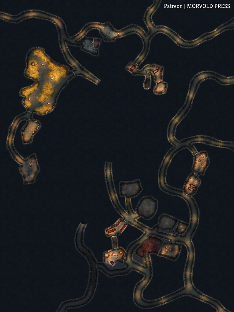 Well of Dragons | Caldera & Lava Tubes [180 x 240]