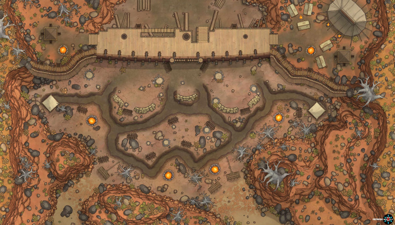 The Cannon Wall [70 x 40]