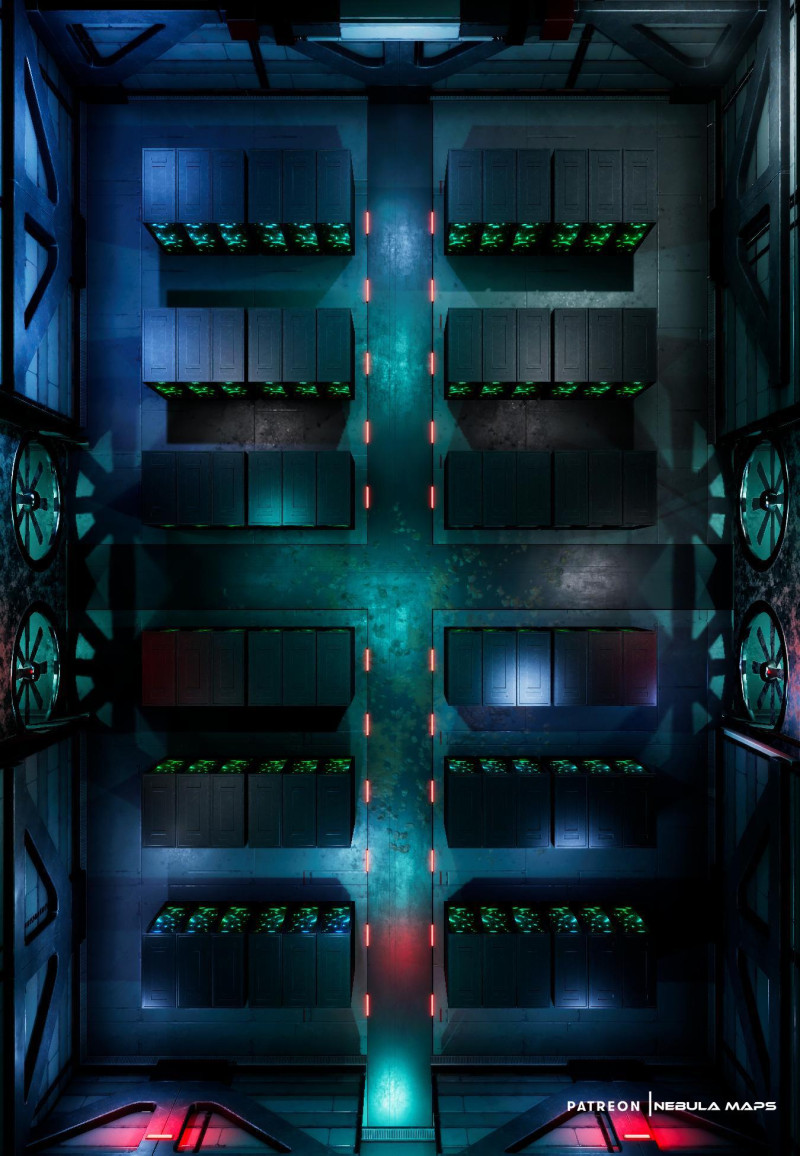 Server Room - Array Technika (18x26)