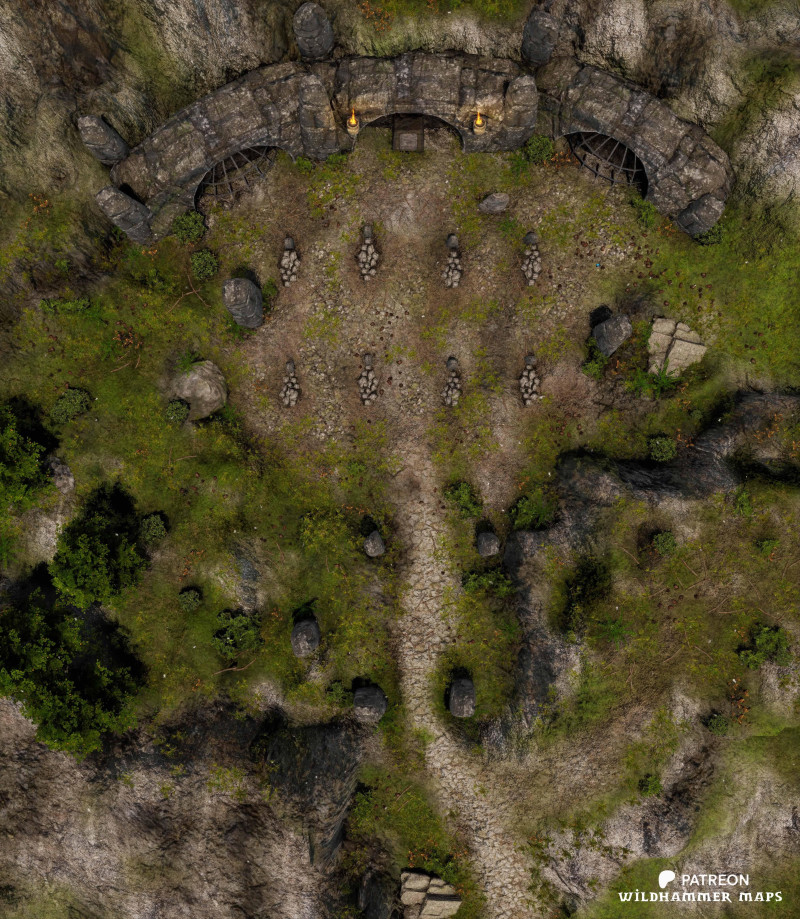 Viking Burial Grounds: Hamvir's Rest (27x31)