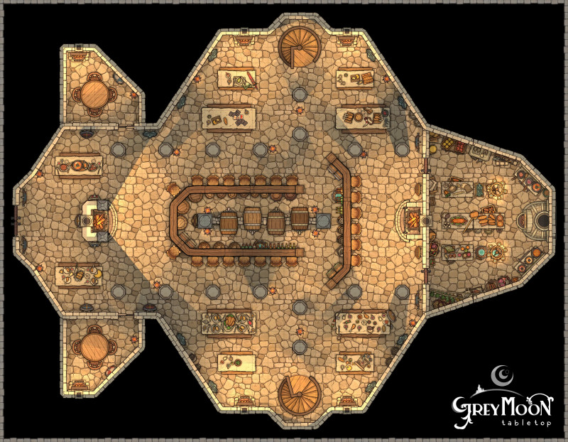 A traveler's inn located in a dwarven stronghold [multiple]