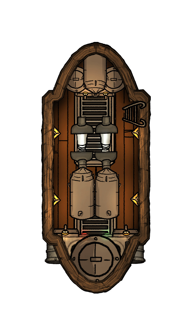 Gnomish Tinker Tavern & Skythopter Garage [70 x 48]