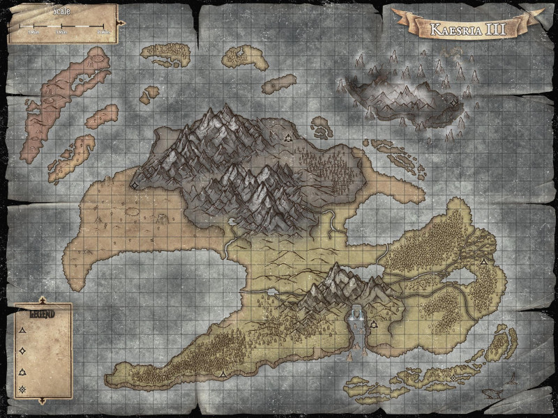 Parchment map
