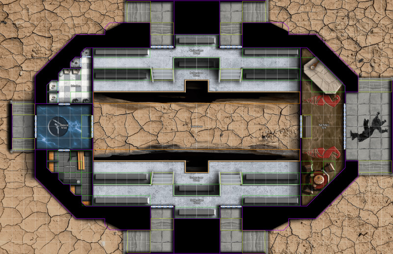 Gladiator Pit Battlemap!