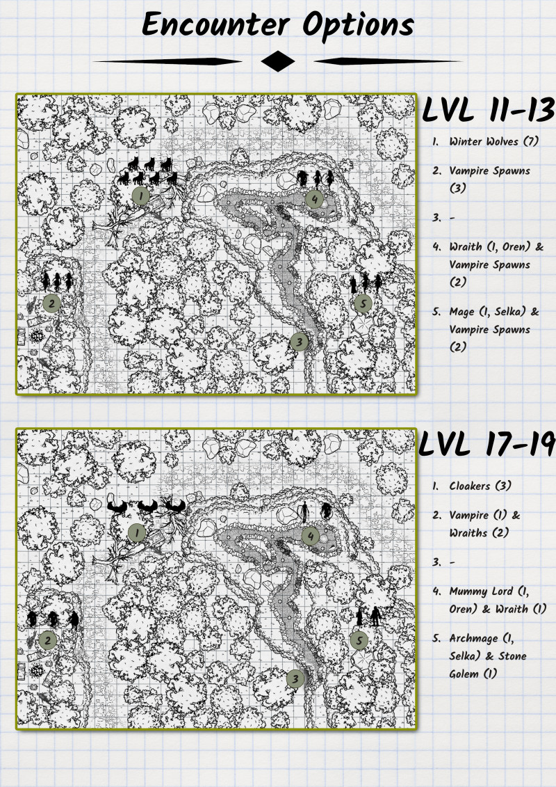 Rnadom Encounter Maps - Idea
