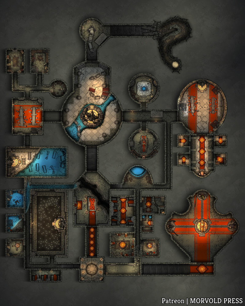 Lost Tomb of Shu'mah & Canyon Dig Site [80 x 100]