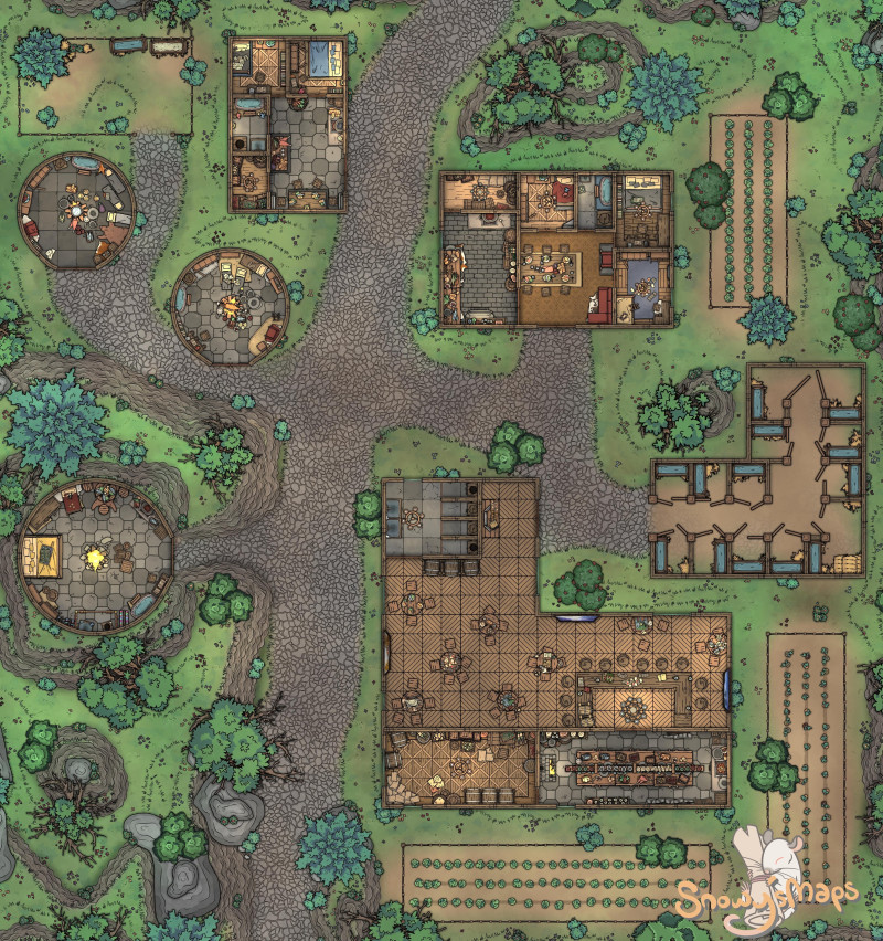 FULL Battlemap Library (3.5+ years) - 100% FREE!