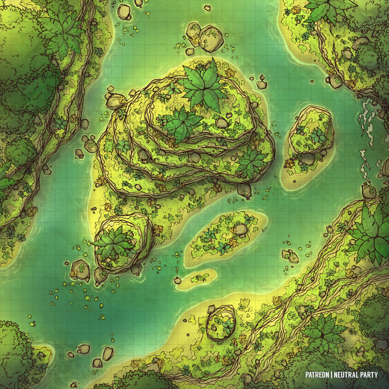 Jungle Channel (35x35)
