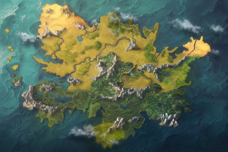 Map that I used for an old D&D campaign