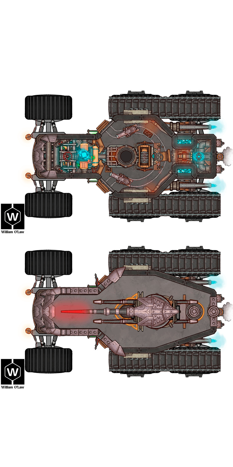 Steampunk Siege Tanks – From War Machine to Mobile Home! (Also my Birthday!)