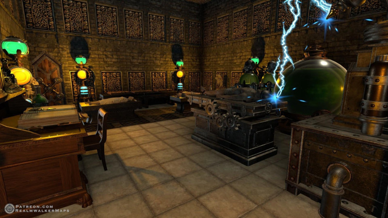 Lair of the Lich-Labs & Forges (52x29)