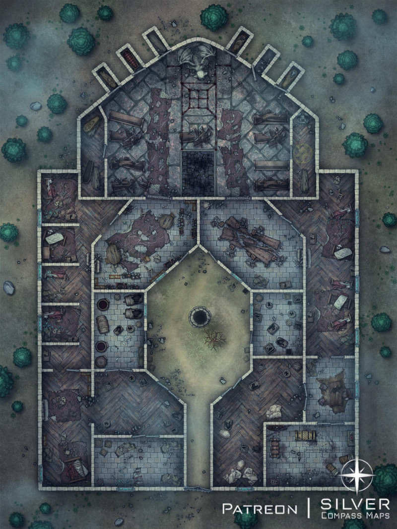 Haunted Monastery [30x40]