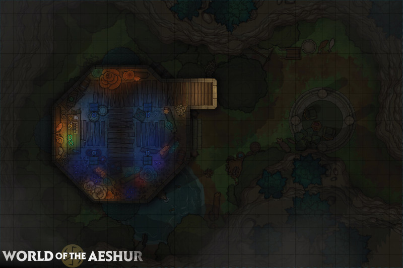 An alchemist's tower - [30x20]