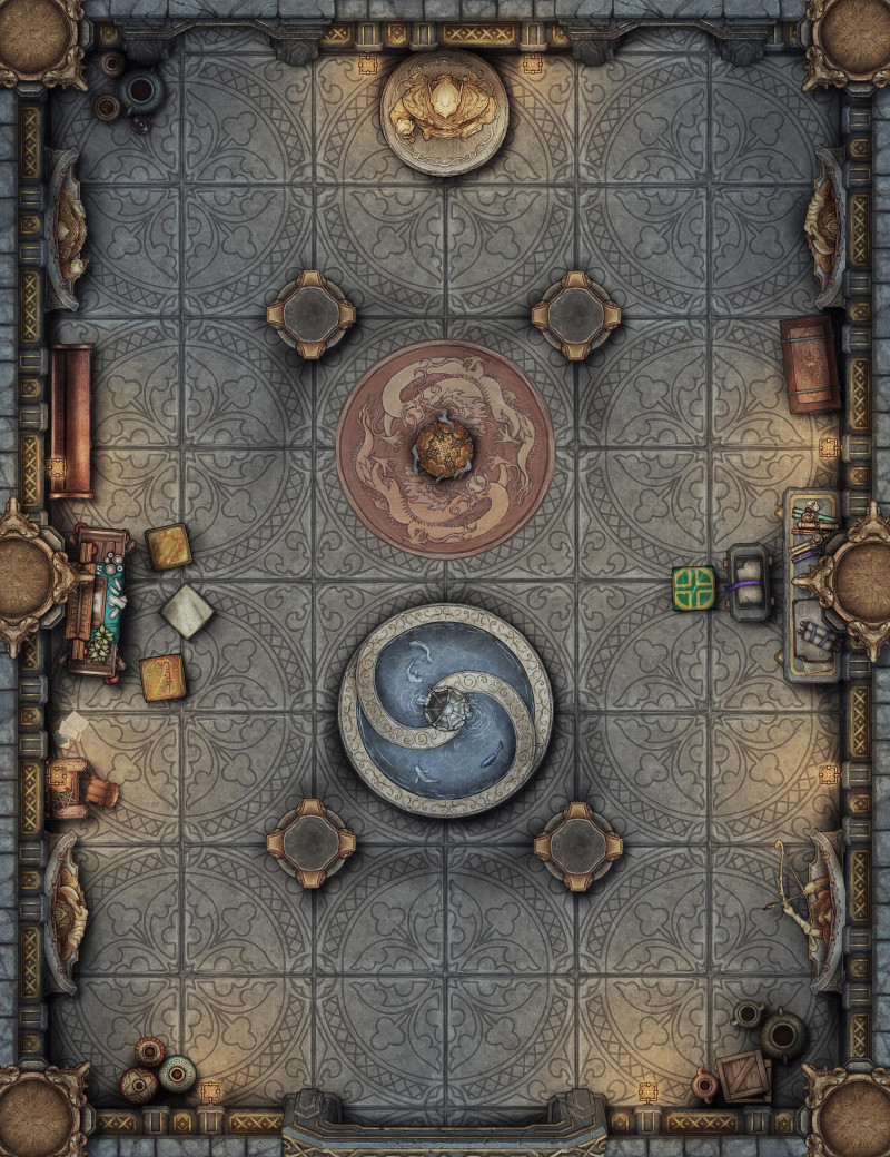 Hall of Statues [20x26] - 6 unique variations
