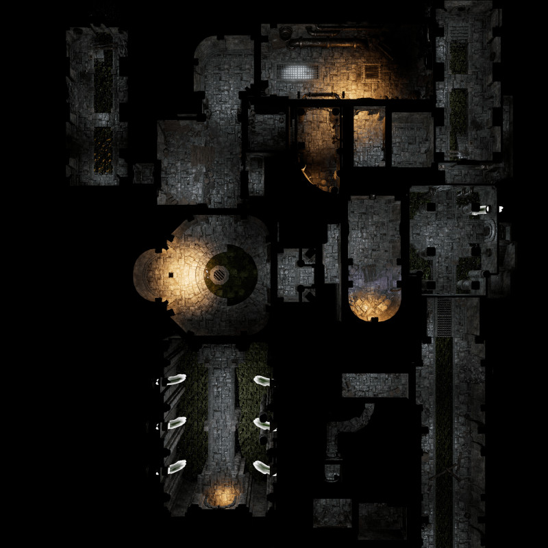 Sewers of Blackford [40x40] [animated] [foundry-walls]