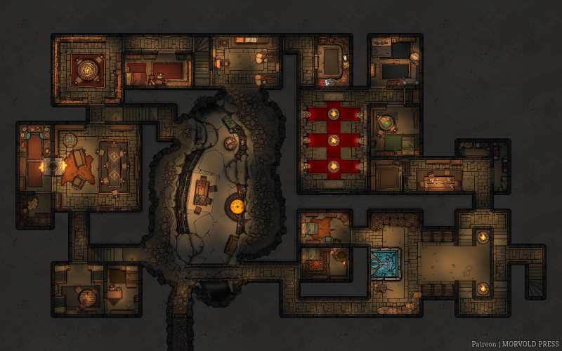 RESTORED Redbrand Hideout | Player HQ [32 x 20]