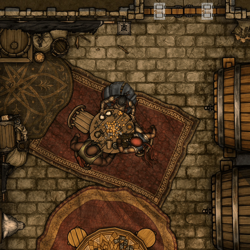 [OC] Pirate Lair 52x64 by Forgotten Adventures