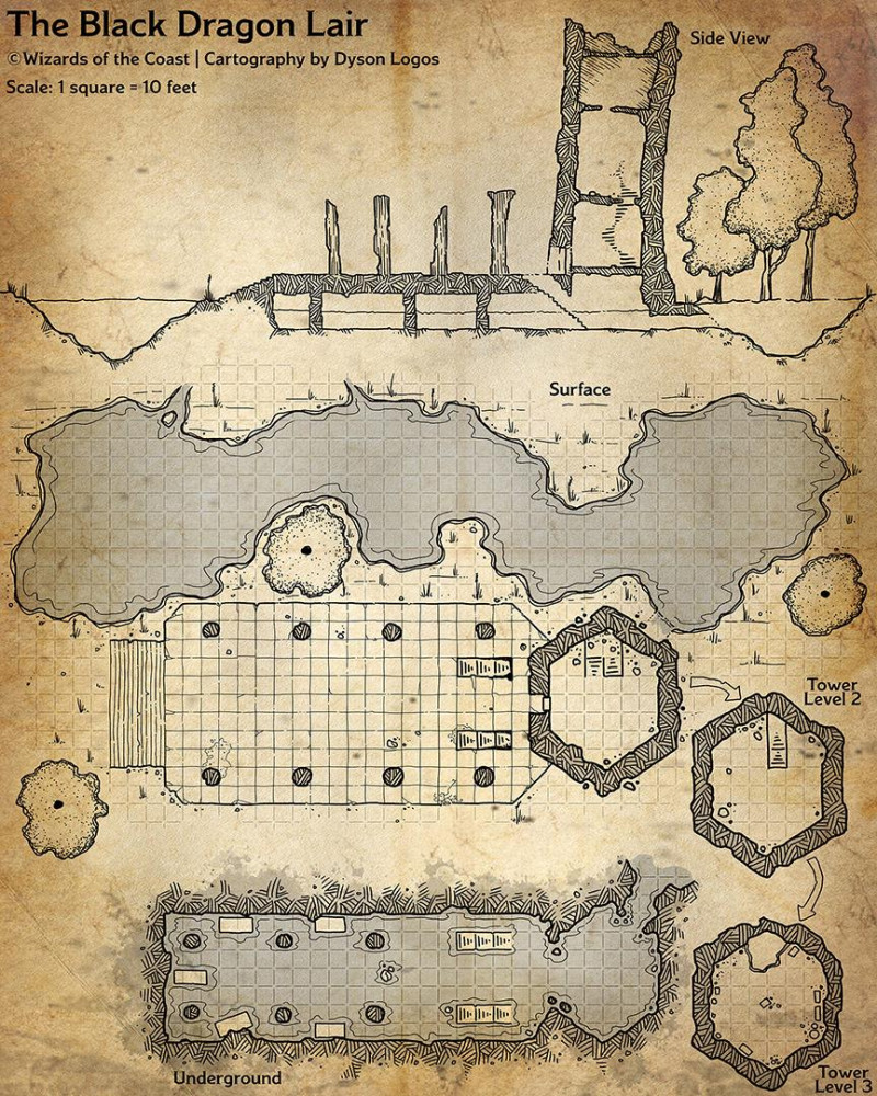 the Lair of Chétu the Dark