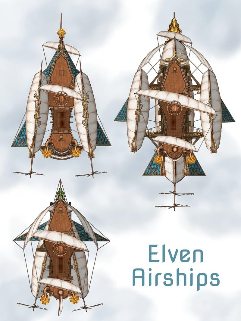 Elven Airships