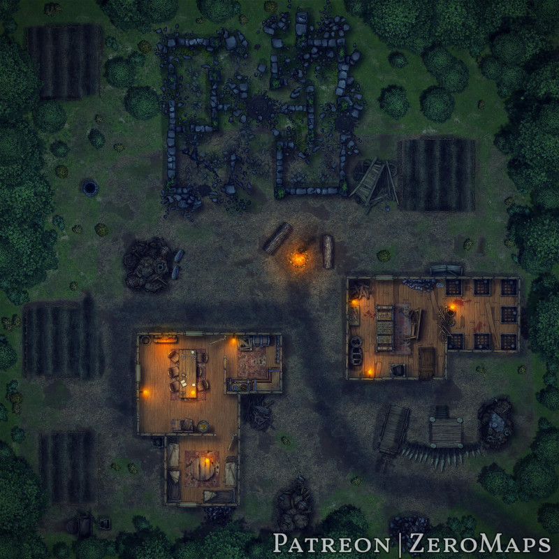 Slave Trading Post [40x40]