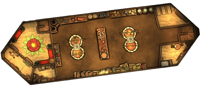 Chult Gamemaster's Lodge [68 x 32]
