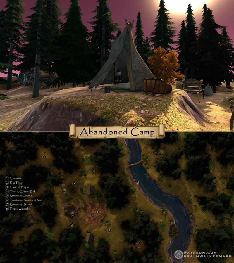 Abandoned Camp (52x29)