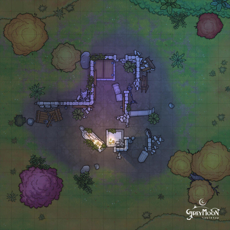 Entering the hidden cultist temple at night [Multiple]